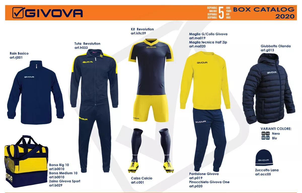 Kit givova hotsell calcio