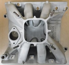 Edelbrock 5486 Victor SII V6 90* Buick Stage II Ported Aluminum Intake, 4150Flg
