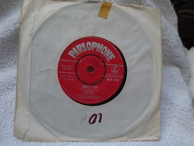 ADAM FAITH    LONELY PUP / GREENFINGER    VINYL 7'' ParlophoNE 34R 4708