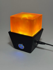 Resin Dimming Accent Bedside Light with Square Base