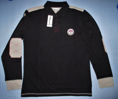 Nebulus Polohemd Hemd Langarm Herren NEU