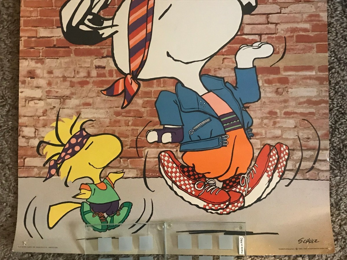 Vtg Snoopy Poster 1958/1965 Vtg Snoopy Poster 1958/1965
