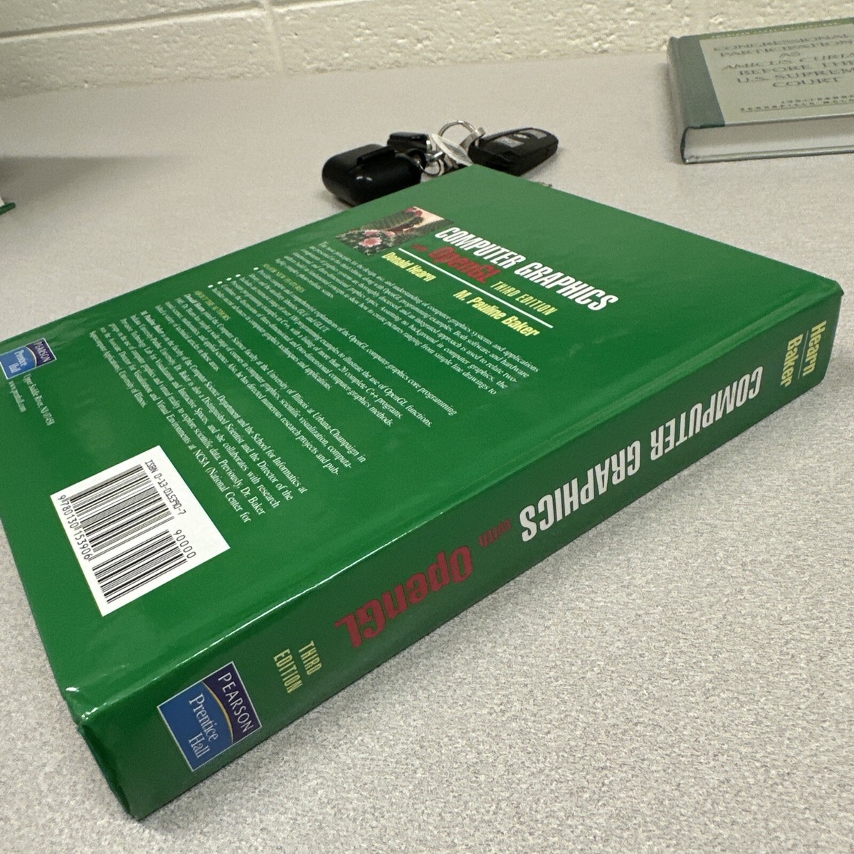 Computer Graphics with OpenGL by M. Pauline Baker and Donald Hearn
