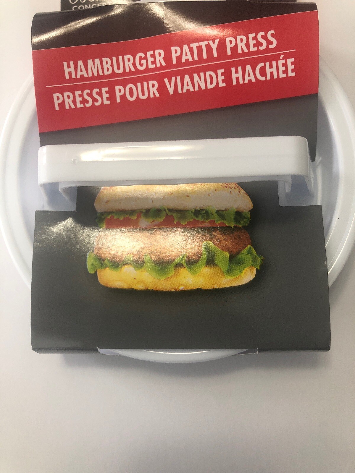 Hamburger Patty Maker Burger Press Foreman Grill Extender Legs for sale online eBay