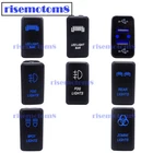 Fit Toyota FJ Cruiser Tacoma Tundra Push Button Rocker Switch USB Charger + Wire