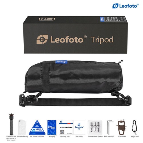 Leofoto LS-223C Table-Top/Mini Tripod Carbon Fiber for Camera with case - Picture 8 of 8