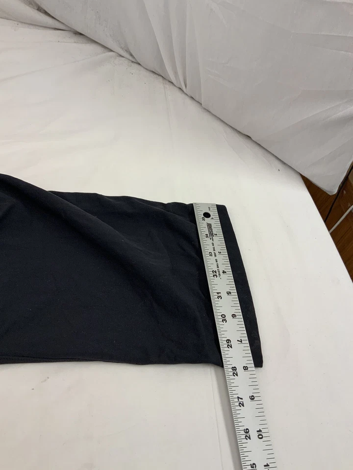 REI Pants 12 Black Hiking Flat Front Nylon Stretch Straight YGI Y1-158 - Image 4 of 4