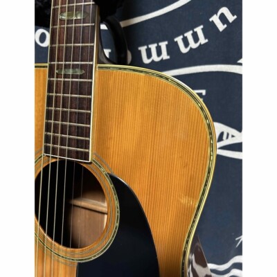 Acoustic Guitar Morales M250 Natural Made in Japan with Soft Acoustic Guitar Morales M250 Natural Made in Japan with Soft