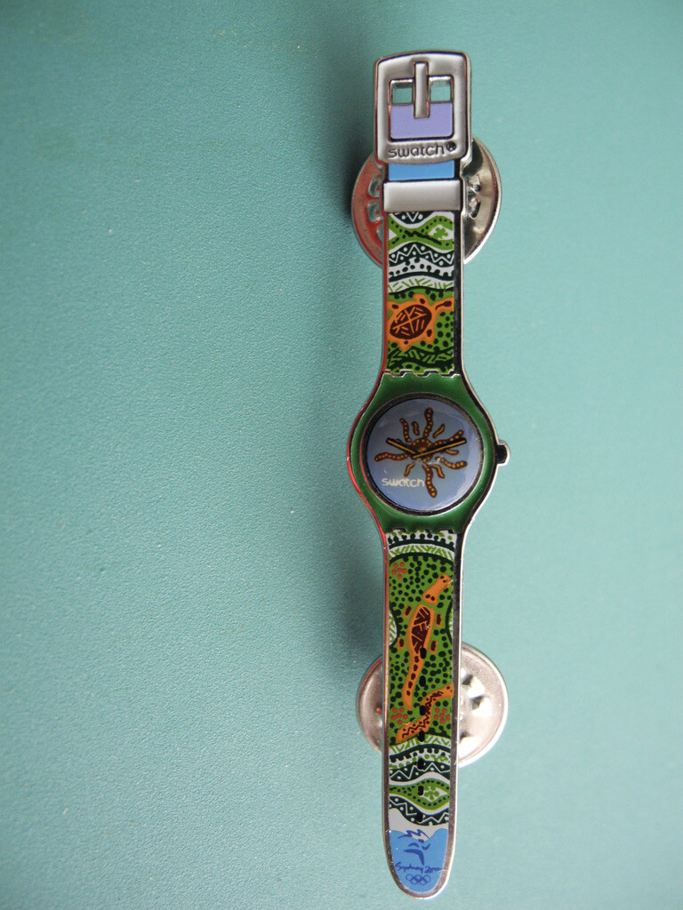 Sydney Olympics Swatch Watch Pin | eBay display picture 2