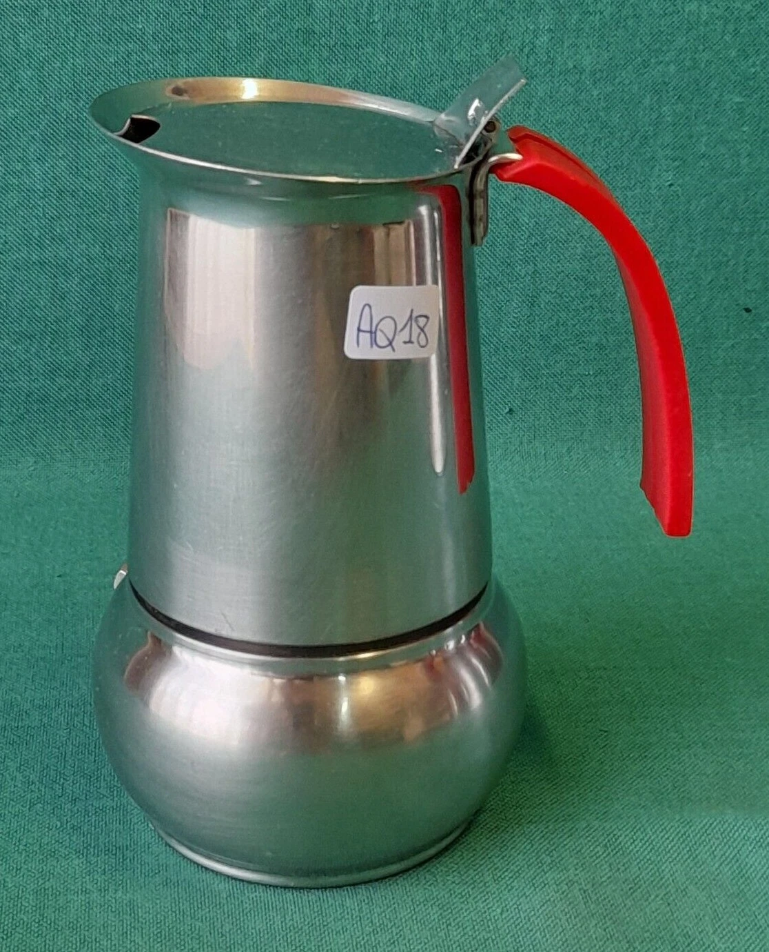 VINTAGE GB KITTY EXPRESS 4 CUPS STAINLESS STEEL COFFEE MAKER 18/10 GUIDE BERGNA. AQ18