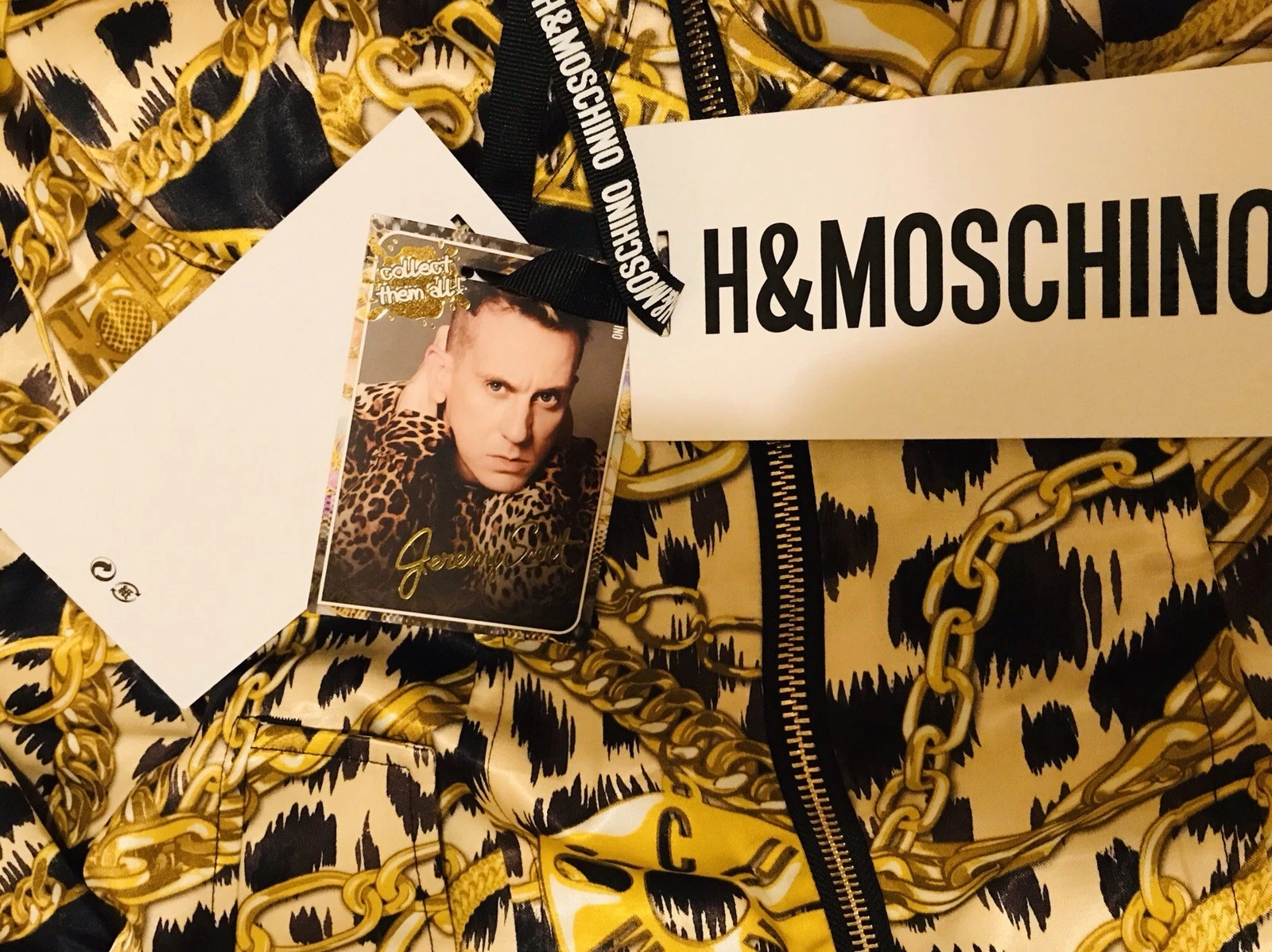 MOSCHINO per H&M abito in raso aderente corto taglia 8