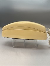 AT T 210 Basic Trimline Corded Phone Single Line No AC Power Required Beige