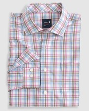 johnnie-O Performance Button Up Shirt - Joshua Maliblu Size XL