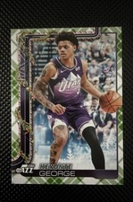 2025-26 Topps Holiday - Keyonte George #H103 Green Plaid