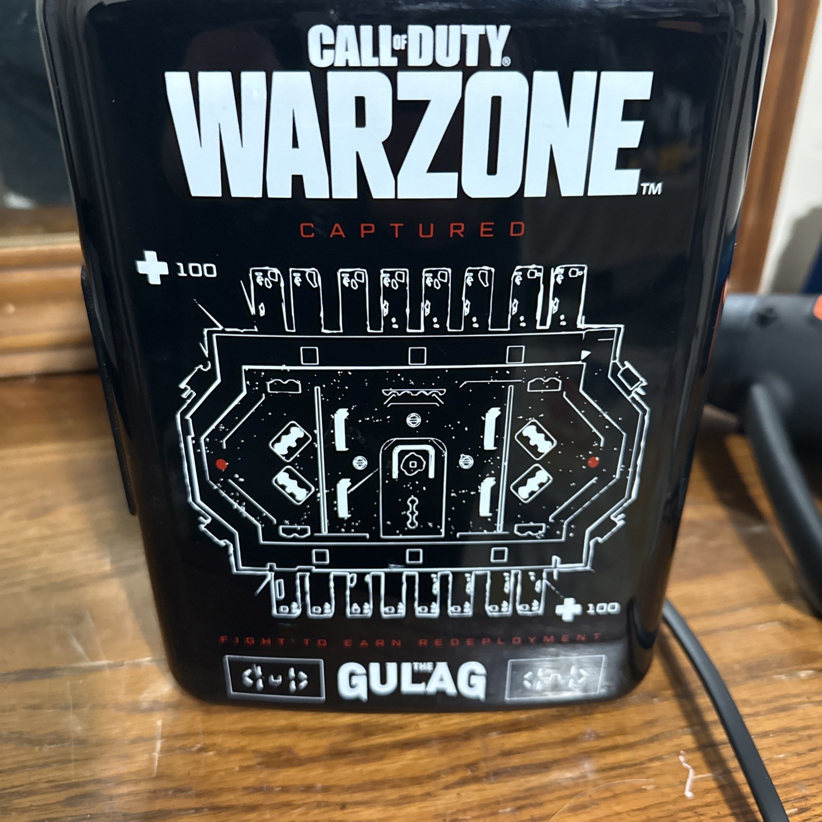 Activision Call Of Duty Warzone Gulag 6 Can Mini Fridge Cooler Tested Working 