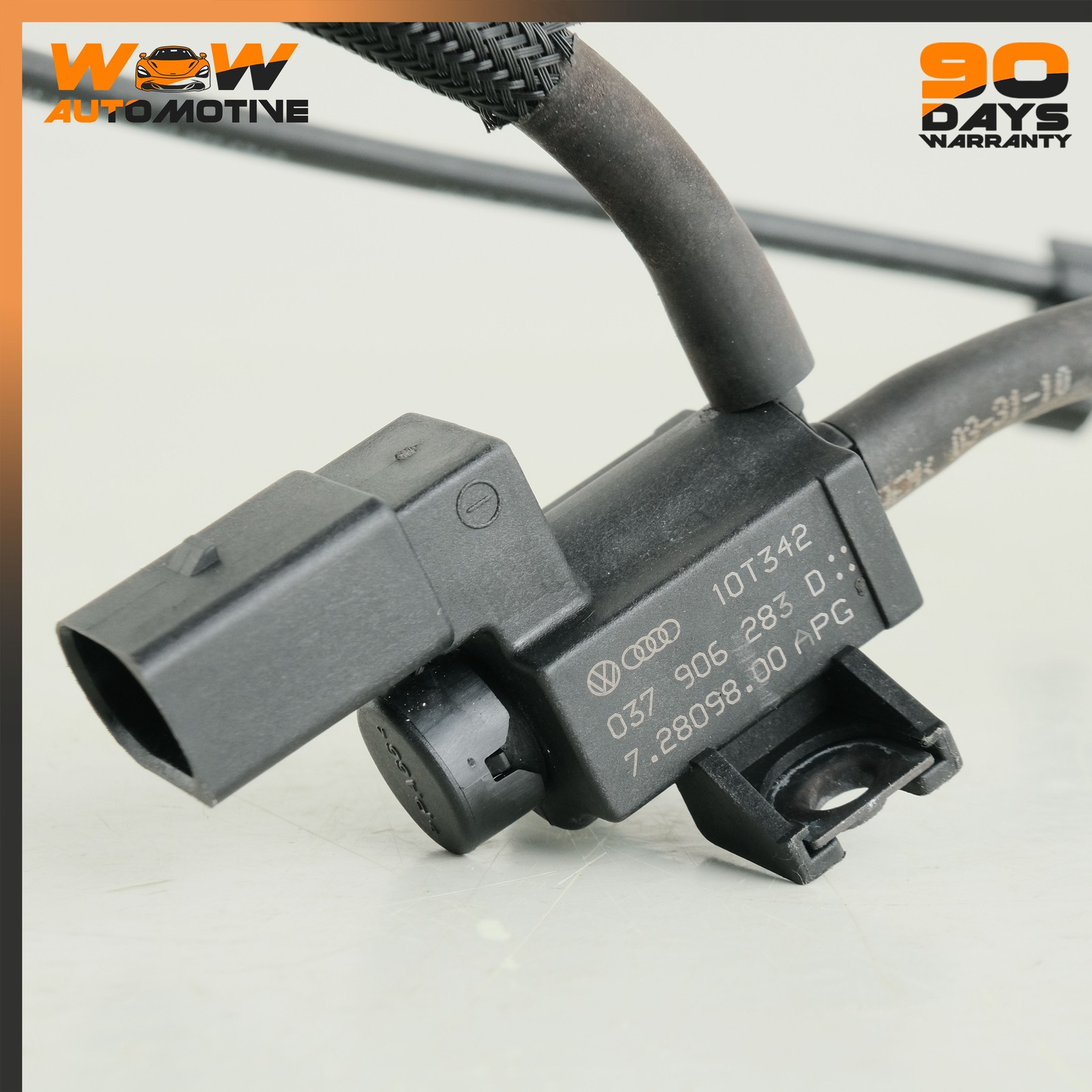 Bentley Continental GT 2010-2012 Vacuum solenoid valve P/N 037906283D