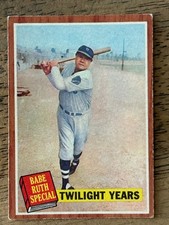 Babe Ruth Baseball Cards and Memorabilia Guide 59