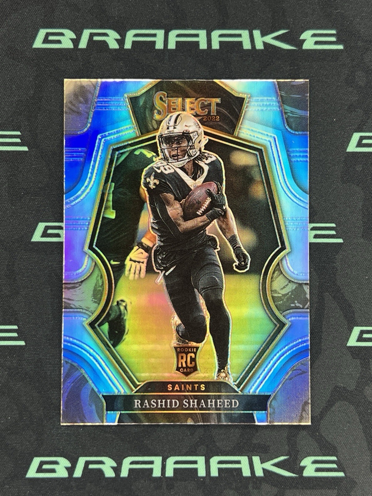 2022 Panini Select Rashid Shaheed RC #172 Premier Level Silver Prizm