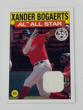 Xander Bogaerts 2021 Topps 1986 All Star Relic 86ASR-XB MLB Boston Red Sox/Giant