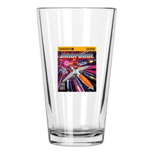 Dinoforce (Usa, Unreleased, Custom) Turbografx 16 Box Art Pint Beer Glass