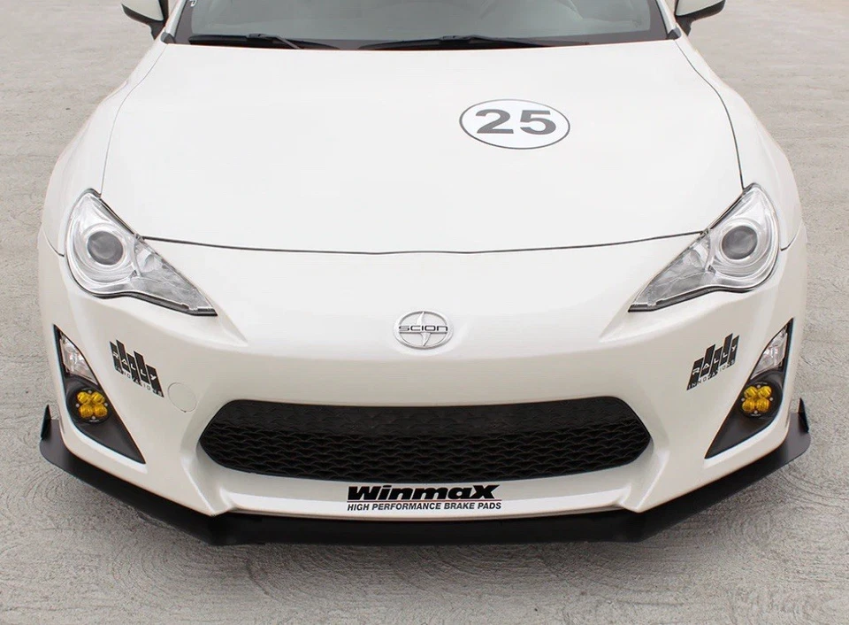 Divisor delantero de 3 piezas Scion FRS 2013-2016 labio del parachoques Foto 2 de 4