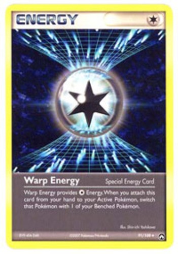 Warp Energy - 91/108 - Uncommon LP EX Power Keepers