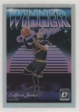 2018-19 Panini Donruss Optic Winner Stays Holo Prizm LeBron James #11 he4