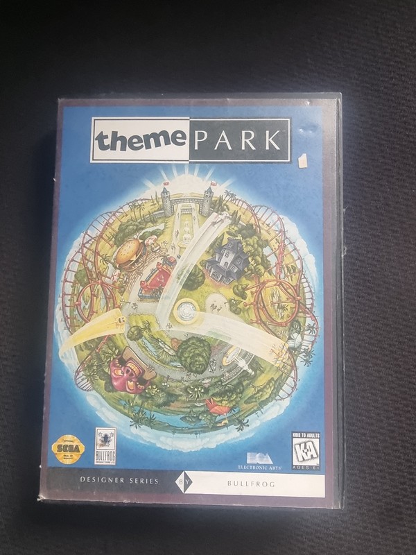 Thene Park Sega Mega Drive complete