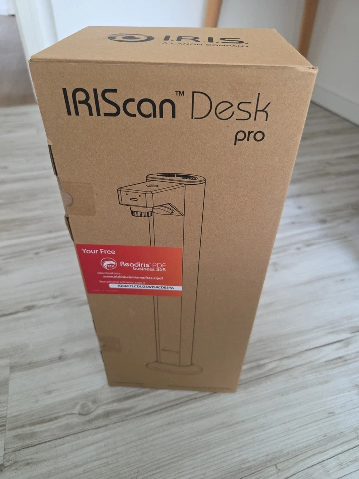 IRIScan Desk 7 Pro A3 Dokumentenscanner, Mobiler Desktop-Kamerascanner OVP
