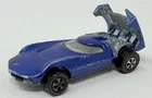 Vintage Hot Wheels Redlines 1968 Turbofire Spectraflame Blue 1:64 Diecast car.