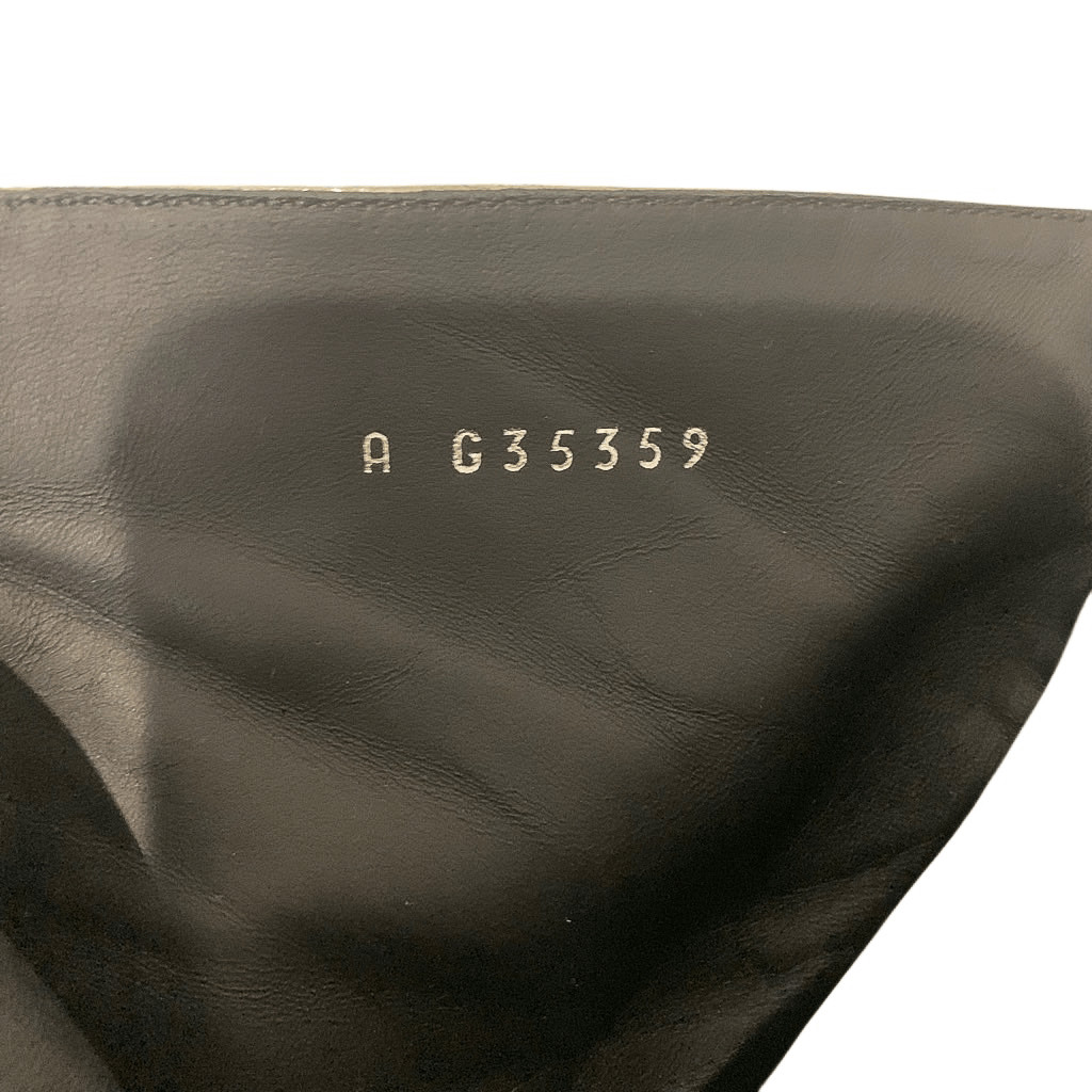 Chanel Interlocking C Black Leather and Grosgrain Ankle Booties EU 37.5 US 6.5-7 thumbnail 8