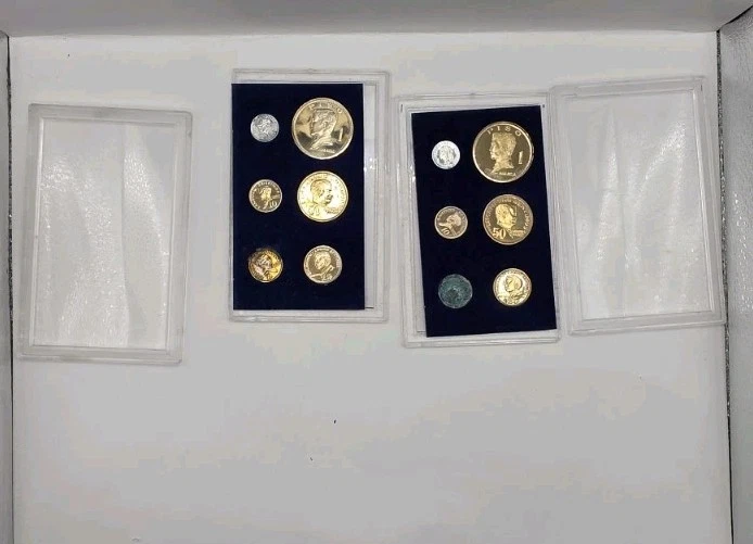 Philippine 1974 Proof Uncirculated Coin Set With Box.Lot Of 2.Open Case. - Image 3 of 4