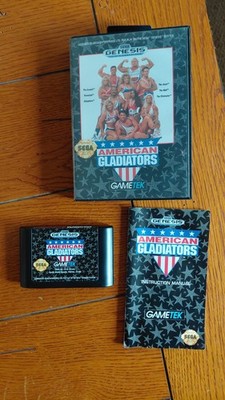 Sega Genesis American Gladiators. Tested. Great Condition 
