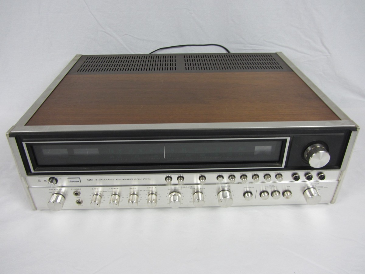 Sansui QRX-7001 4-Channel Receiver 1970s Vintage Not Working | eBay