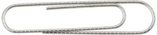 OIC Giant-Size Non-Skid Paper Clips OIC99915  pack of 100 Jumbo, Silver