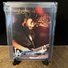 2016 Topps Los Angeles Dodger’s Lead Guitar Steftone Autograph 