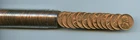 *1939-D Lincoln Cent Roll, Choice Uncirculated Full Red*