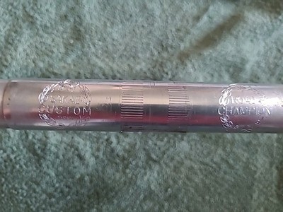 SR SAKAE CUSTOM ROAD CHAMPION JAPAN silver 25.4 Dropbar Handlebars