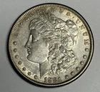 AU 1881-S Morgan Silver Dollar, ALL ORIGINAL U.S. $1 Coin