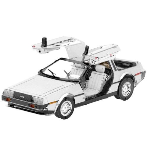 Metal Earth DeLorean 3D Metal Model + Tweezer 11814 - Picture 1 of 4