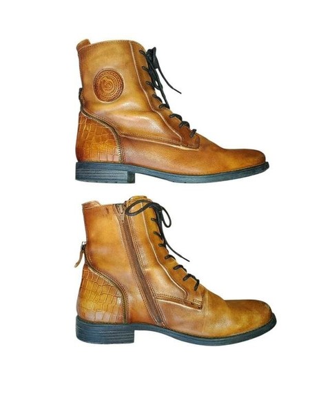 Men Bugatti Boots Brown Leather 42 #6BYT