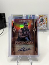 2025 Panini Phoenix - Phoenician Penmanship Raheim Sanders #PHP-32 (AU, RC)