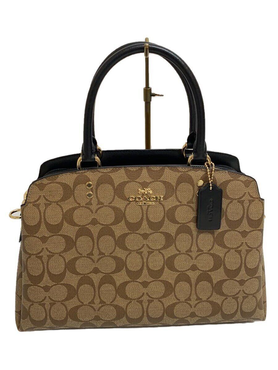 バッグ OLD COACH Handbag Tote Bag Camel USA Almost Vintage :) Coach 8E92 Camel Shoulder Tote Bag With