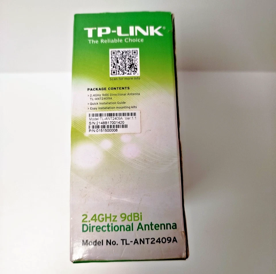 External antenna  -  TP-LINK TL-ANT2409A 9dBi 2.4GHz - Image 4 of 4