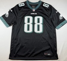 Dallas Goedert Eagles Nike Game Jersey Black Mens Large NWOT