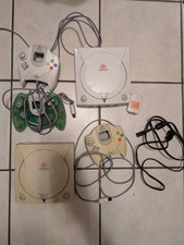Lot 2 Sega Dreamcast consoles 3 controllers memory card 9 games as is 4 repair