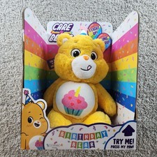 CARE BEARS Birthday Bear 2021 NEW In Box LIGHTS UP AND SINGS!