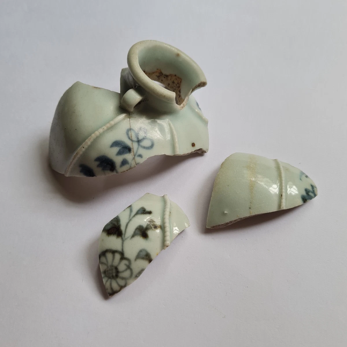 蓝色中国花瓶1800年以前| eBay