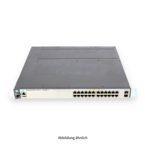 HPE ProCurve E3800-24G-PoE+-2SFP+ 24xRJ-45 1GbE PoE+ 2xSFP+ 10GbE 2x1000W J9573A - Photo 8/9