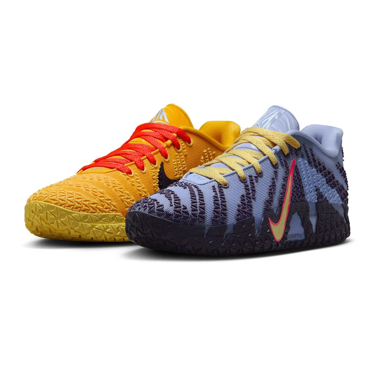 シューズ(男性用) NIKE JA MORANT 27.5 Nike Ja Morant 3 Channel Blue/Yellow Mismatched Full Men's Sizes